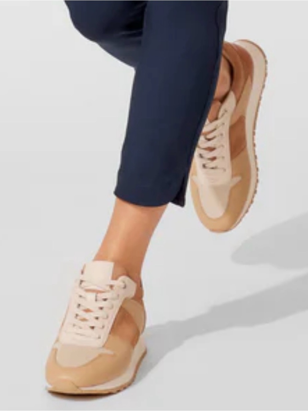 J. MCLAUGHLIN Leather And Suede Emerson Sneakers